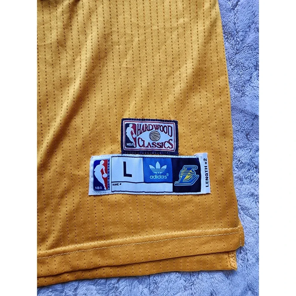 Adidas Los Angeles Lakers Shaquille O'Neal 34 Hardwood Classics Jersey Mens L